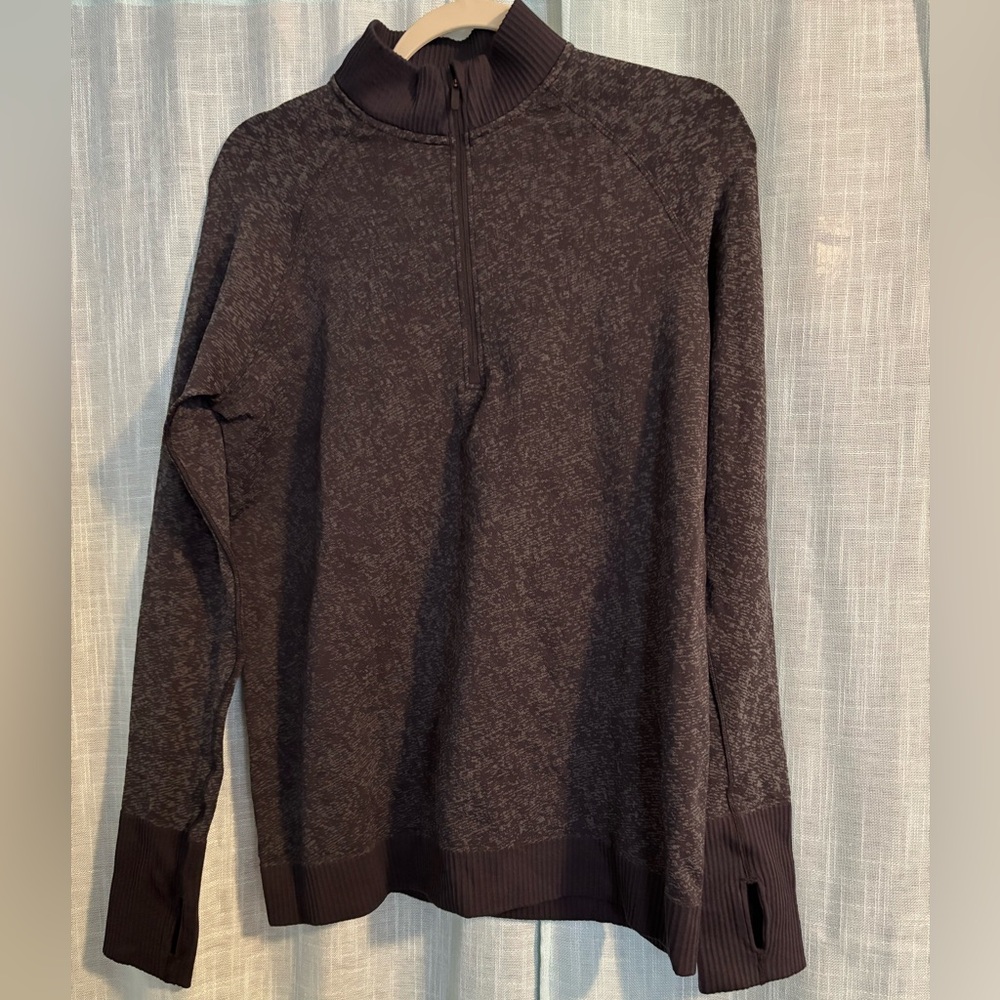 lululemon athletica Dark Gray Zip-Up